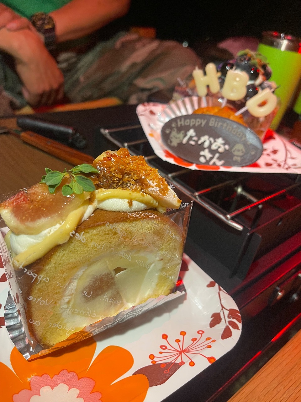 バースデーのお祝いも無事に執行完了😁