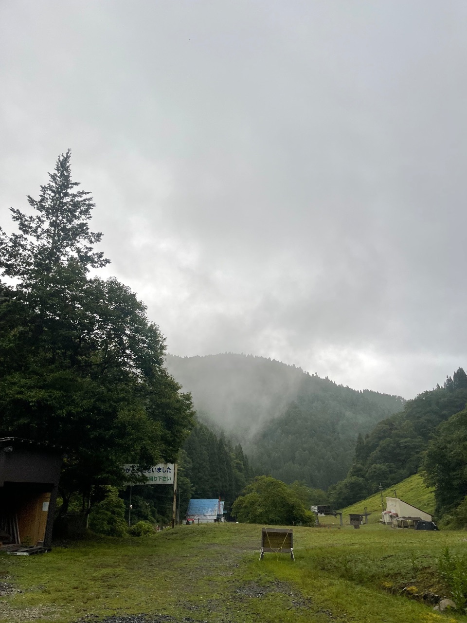 3時過ぎ頃から雨、耳栓してても雨音で何度も目が覚めちゃう。3度寝くらいして、5時半過ぎに起床